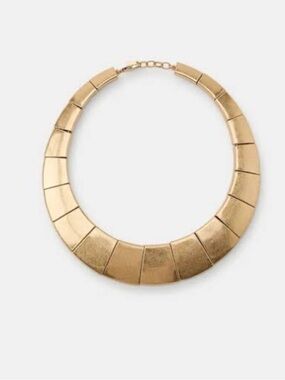 🔥🔥Zara Gold Statement Collar Necklace - Women Jewelry